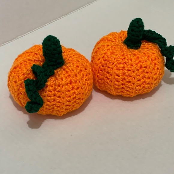 Home Decor Farm Decor Handmade Crochet Pumpkins - Picture 2 of 13